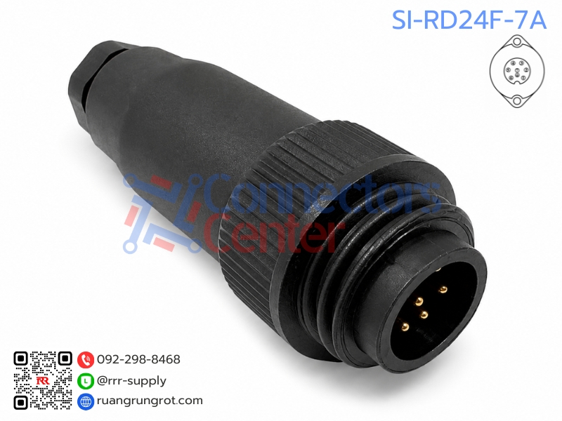 Connector 6P+E